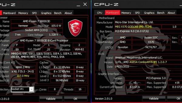 锐龙7 5800X3D超频被破解 解锁BIOS频率冲上4.9GHz