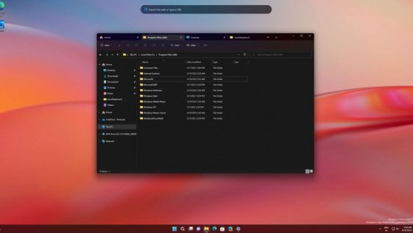 文件管理器标签页真的来了 Windows 11新特性一览