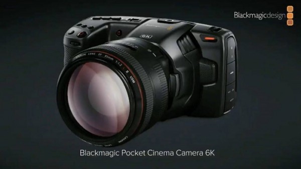 Blackmagic开售Pocket Cinema Camera 6K