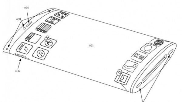 苹果为可折叠iPhone申请又一新专利：环绕式屏幕