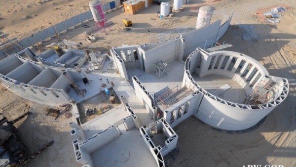 世界上最大的3D打印建筑在迪拜竣工