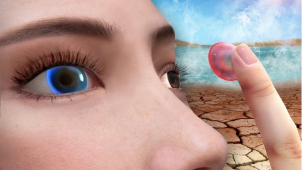 “智能”隐形眼镜可通过改变颜色对眼睛疾病做出响应