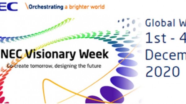 NEC将举办首届全虚拟线上活动“NEC Visionary Week”