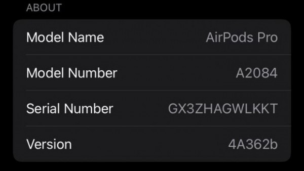 苹果放出AirPods Pro固件测试版（4A362b）：新增Conversation Boost支持
